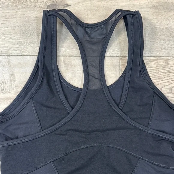 Athleta Women’s Inversion Mesh Racerback Black Tank Top - Picture 9 of 9